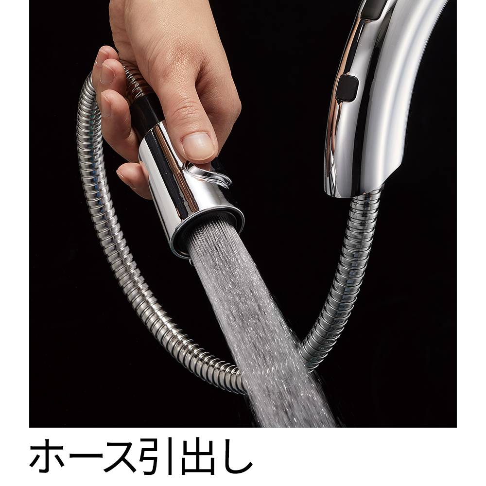 SANEI（水栓金具） ∠三栄水栓/SANEI 水栓金具【EY507-1T】自動水栓 クロム